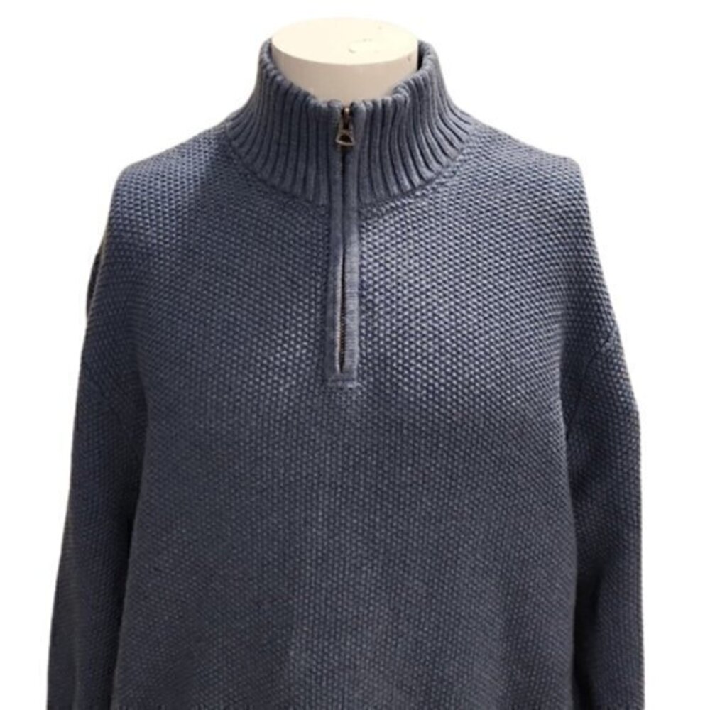 [Lucky Brand] Half Zip Turtle Neck Sweater - Size XXL